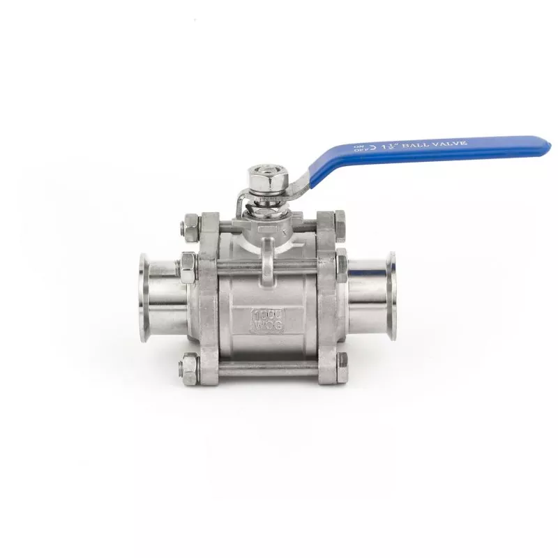 2PC Dhuwur Platform Ball Valve