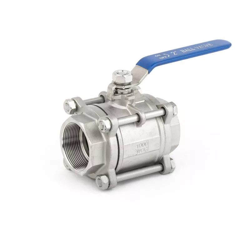 3PC Dhuwur Platform Ball Valve